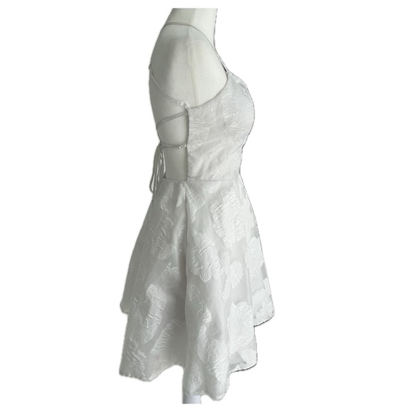 Sequin Hearts White Party Dress - Picture 3 of 12